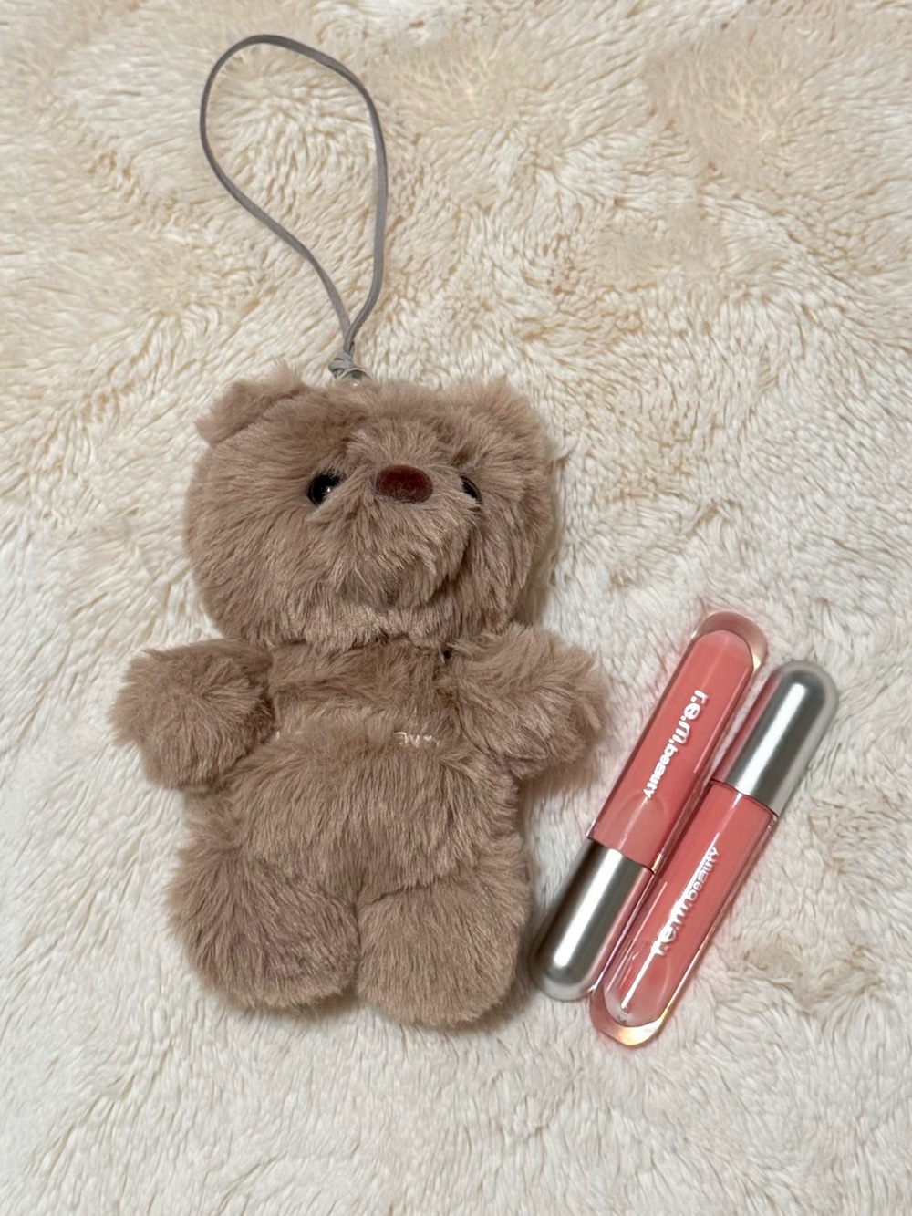 R.E.M. Beauty Exclusive Teddy Bear Bag Charm Bundle 🧸🤎✨